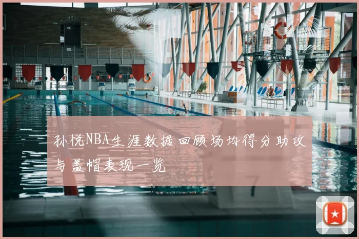 孙悦NBA生涯数据回顾场均得分助攻与盖帽表现一览